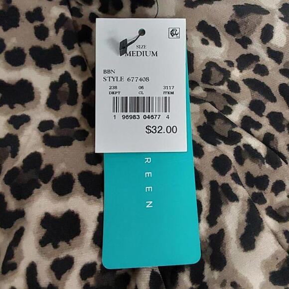 Women's UPF 50 Racerback Tankini Top | Aqua Green | Medium - Picture 6 of 9